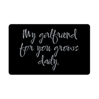 Load image into Gallery viewer, My girlfriend for you grows daily Wallet Card for Valentines Day Birthday Christmas Anniversary – front view
