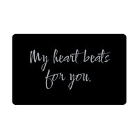 Load image into Gallery viewer, My heart beats for you Wallet Card for Valentines Day Birthday Christmas Anniversary – front view

