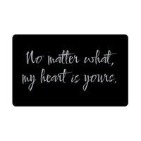 Load image into Gallery viewer, No matter what my heart is yours Wallet Card for Valentines Day Birthday Christmas Anniversary – front view
