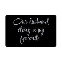 Load image into Gallery viewer, Our husband story is my favorite Wallet Card for Valentines Day Birthday Christmas Anniversary – front view
