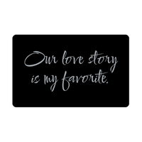 Load image into Gallery viewer, Our love story is my favorite Wallet Card for Valentines Day Birthday Christmas Anniversary – front view
