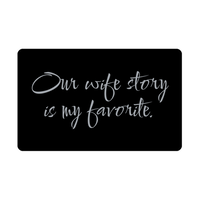 Load image into Gallery viewer, Our wife story is my favorite Wallet Card for Valentines Day Birthday Christmas Anniversary – front view
