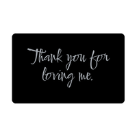 Load image into Gallery viewer, Thank you for loving me Wallet Card for Valentines Day Birthday Christmas Anniversary – front view
