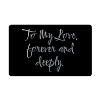 Load image into Gallery viewer, To My Love forever and deeply Wallet Card for Valentines Day Birthday Christmas Anniversary – front view
