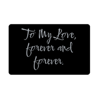 Load image into Gallery viewer, To My Love forever and forever Wallet Card for Valentines Day Birthday Christmas Anniversary – front view
