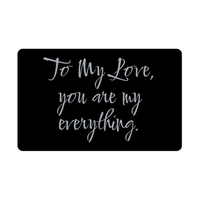 Load image into Gallery viewer, To My Love you are my everything Wallet Card for Valentines Day Birthday Christmas Anniversary – front view
