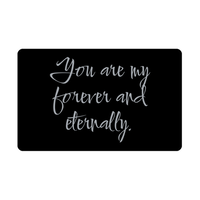 Load image into Gallery viewer, You are my forever and eternally Wallet Card for Valentines Day Birthday Christmas Anniversary – front view
