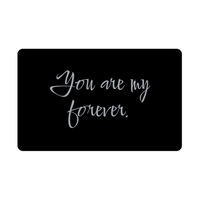 Load image into Gallery viewer, You are my forever Wallet Card for Valentines Day Birthday Christmas Anniversary – front view
