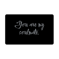 Load image into Gallery viewer, You are my soulmate Wallet Card for Valentines Day Birthday Christmas Anniversary – front view
