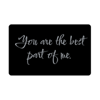 Load image into Gallery viewer, You are the best part of me Wallet Card for Valentines Day Birthday Christmas Anniversary – front view
