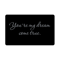 Load image into Gallery viewer, Youre my dream come true Wallet Card for Valentines Day Birthday Christmas Anniversary – front view
