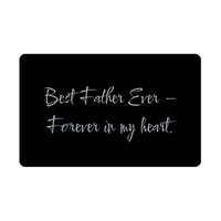 Load image into Gallery viewer, Best Father Ever Wallet Card – front view
