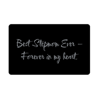 Load image into Gallery viewer, Best Stepmom Ever Wallet Card – front view
