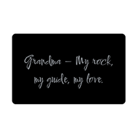 Load image into Gallery viewer, Grandma My rock my guide my love Wallet Card – front view
