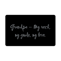 Load image into Gallery viewer, Grandpa My rock my guide my love Wallet Card – front view
