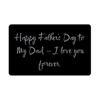 Load image into Gallery viewer, Happy Fathers Day to My Dad Wallet Card – front view
