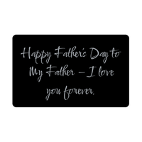 Load image into Gallery viewer, Happy Fathers Day to My Father Wallet Card – front view
