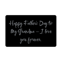 Load image into Gallery viewer, Happy Fathers Day to My Grandma Wallet Card – front view
