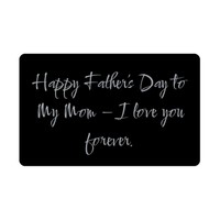 Load image into Gallery viewer, Happy Fathers Day to My Mom Wallet Card – front view
