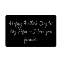 Load image into Gallery viewer, Happy Fathers Day to My Papa Wallet Card – front view
