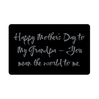 Load image into Gallery viewer, Happy Mothers Day to My Grandpa Wallet Card – front view
