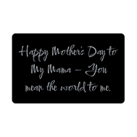 Load image into Gallery viewer, Happy Mothers Day to My Mama Wallet Card – front view
