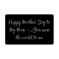 Load image into Gallery viewer, Happy Mothers Day to My Mom Wallet Card – front view
