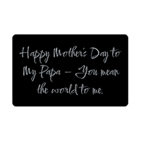 Load image into Gallery viewer, Happy Mothers Day to My Papa Wallet Card – front view
