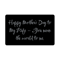 Load image into Gallery viewer, Happy Mothers Day to My Wife Wallet Card – front view
