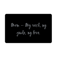 Load image into Gallery viewer, Mom My rock my guide my love Wallet Card – front view

