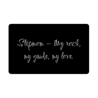 Load image into Gallery viewer, Stepmom My rock my guide my love Wallet Card – front view
