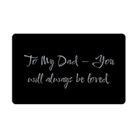 Load image into Gallery viewer, To My Dad You will always be loved Wallet Card – front view
