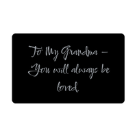 Load image into Gallery viewer, To My Grandma You will always be loved Wallet Card – front view
