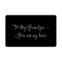 Load image into Gallery viewer, To My Grandpa You are my hero Wallet Card – front view
