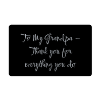 Load image into Gallery viewer, To My Grandpa Wallet Card – front view
