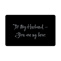 Load image into Gallery viewer, To My Husband You are my hero Wallet Card – front view
