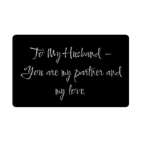 Load image into Gallery viewer, To My Husband Wallet Card – front view
