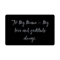 Load image into Gallery viewer, To My Mama My love and gratitude always Wallet Card – front view
