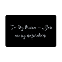 Load image into Gallery viewer, To My Mama You are my inspiration Wallet Card – front view
