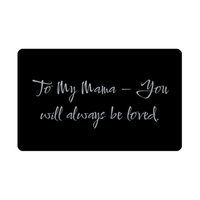 Load image into Gallery viewer, To My Mama You will always be loved Wallet Card – front view
