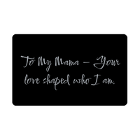 Load image into Gallery viewer, To My Mama Your love shaped who I am Wallet Card – front view
