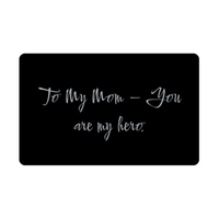 Load image into Gallery viewer, To My Mom You are my hero Wallet Card – front view
