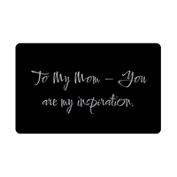 Load image into Gallery viewer, To My Mom You are my inspiration Wallet Card – front view
