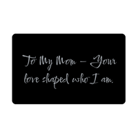 Load image into Gallery viewer, To My Mom Your love shaped who I am Wallet Card – front view
