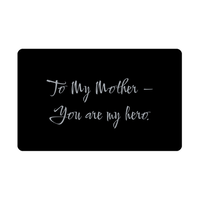 Load image into Gallery viewer, To My Mother You are my hero Wallet Card – front view
