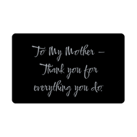 Load image into Gallery viewer, To My Mother Wallet Card – front view
