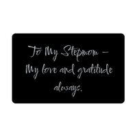 Load image into Gallery viewer, To My Stepmom My love and gratitude always Wallet Card – front view

