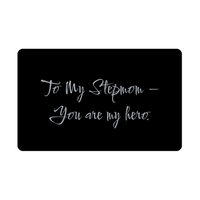 Load image into Gallery viewer, To My Stepmom You are my hero Wallet Card – front view
