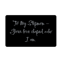 Load image into Gallery viewer, To My Stepmom Your love shaped who I am Wallet Card – front view
