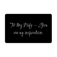Load image into Gallery viewer, To My Wife You are my inspiration Wallet Card – front view
